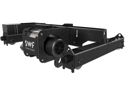 Канатная электрическая таль серии BLACKLINE для двухбалочного крана Канатная электрическая таль серии BLACKLINE для двухбалочного крана