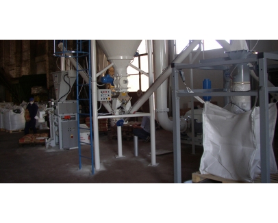 Затариватель биг-бэгов RBB в линии Затариватель биг-бэгов RBB в линии